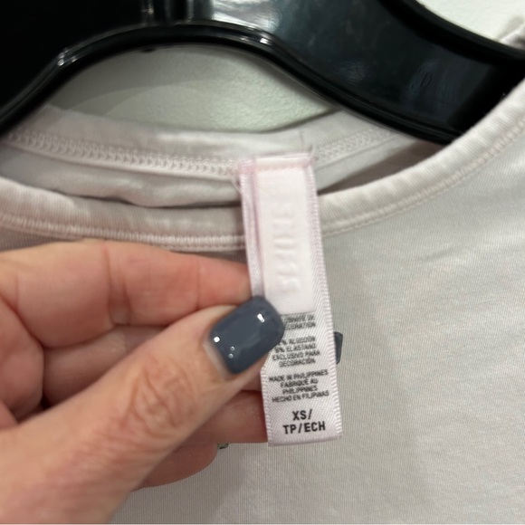 Skims Women’s New Vintage Cropped Long Sleeve in Baby Pink Size XS - Picture 4 of 6